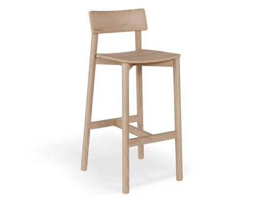 Andi Stool - Natural - 66cm Seat Height (Kitchen Bench height) - B1112150009356182016324 1