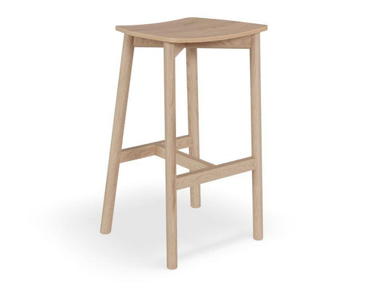 Andi Stool - Natural - Backless - 66cm Seat Height (Kitchen Bench height) - B1112153119356182016416 1