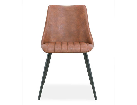 Andorra Dining Chair Vintage Tan Seat-Level-Prime Furniture