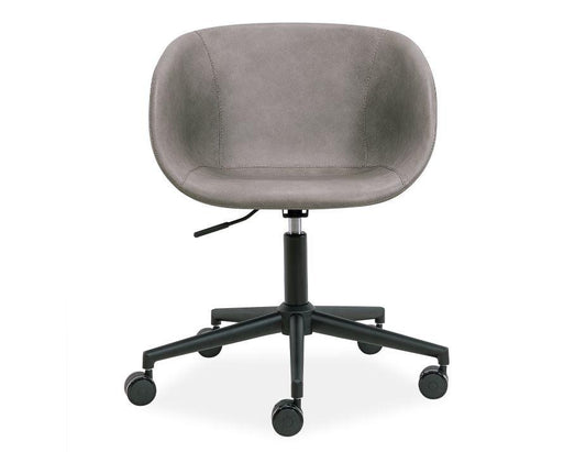 Andorra Tub Office Chair Vintage Grey Seat - C1050060449356182137494 1
