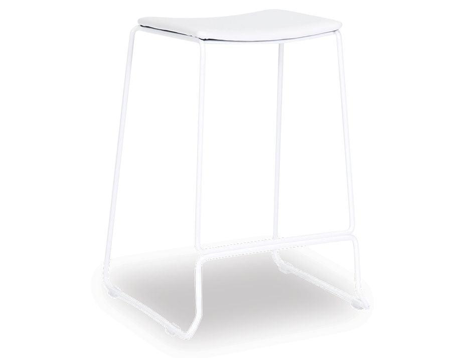 Ardent Stool - White - White Pad - B1111024679356182014870 1