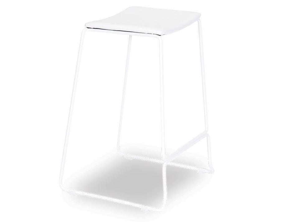 Ardent Stool - White - White Pad - B1111024679356182014870 3