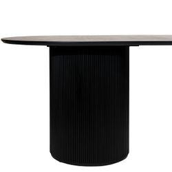 Arlo Oval Dining Table - 2.4m Black - Dining TableB328949320294128923 + 9320294128930 7