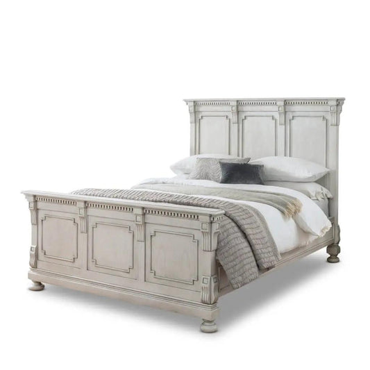 Augusta Queen Size Bed - BedMBED92QUEENGREY9360245001646 1