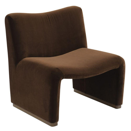 Beau Occasional Chair - Dark Chocolate Velvet - Chair330719320294130339 1