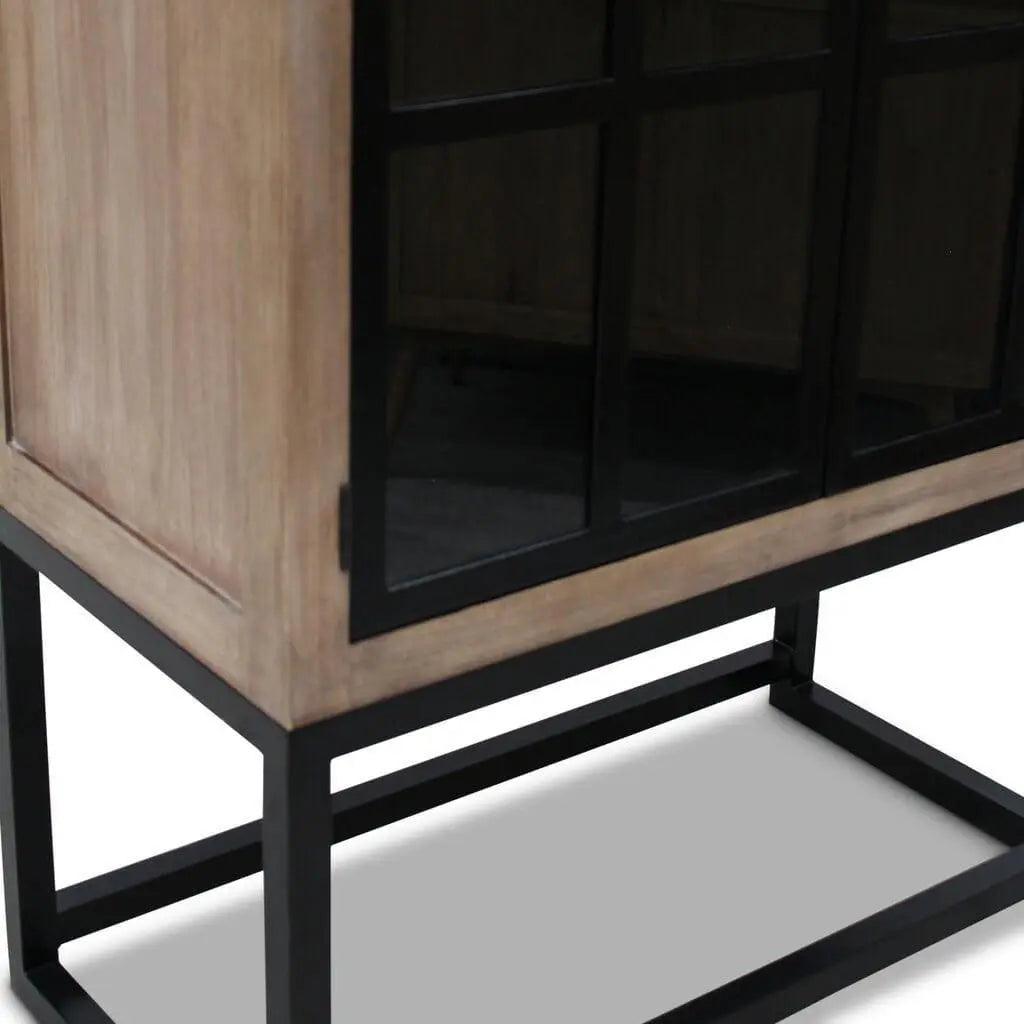 Berkeley Timber and Iron Display Cabinet - Display cabinetWB3729360245001615 3