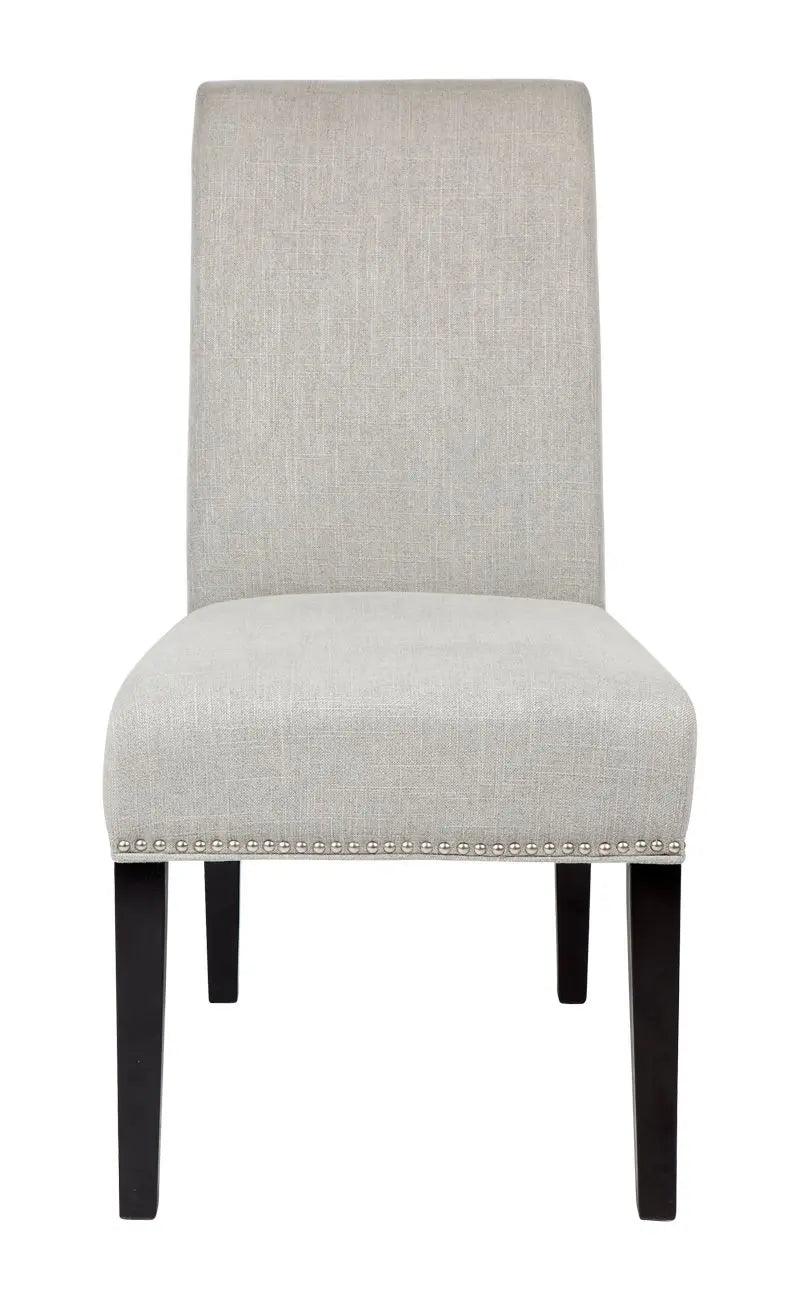 Cafe lighting and living Bentley Dining Chair - Grey Linen 31754 - Chair31754 3