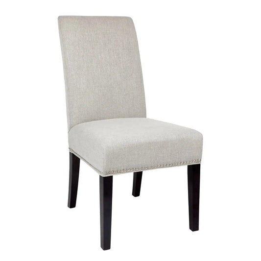 Cafe lighting and living Bentley Dining Chair - Grey Linen 31754 - Chair31754 1