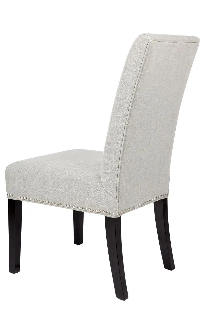 Cafe lighting and living Bentley Dining Chair - Grey Linen 31754 - Chair31754 4