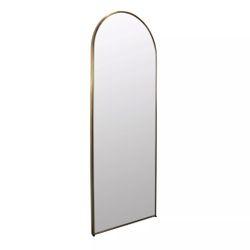 Cafe Lighting & Living Archibald Floor Mirror Gold Leaf - Mirrors405349320294128367 3