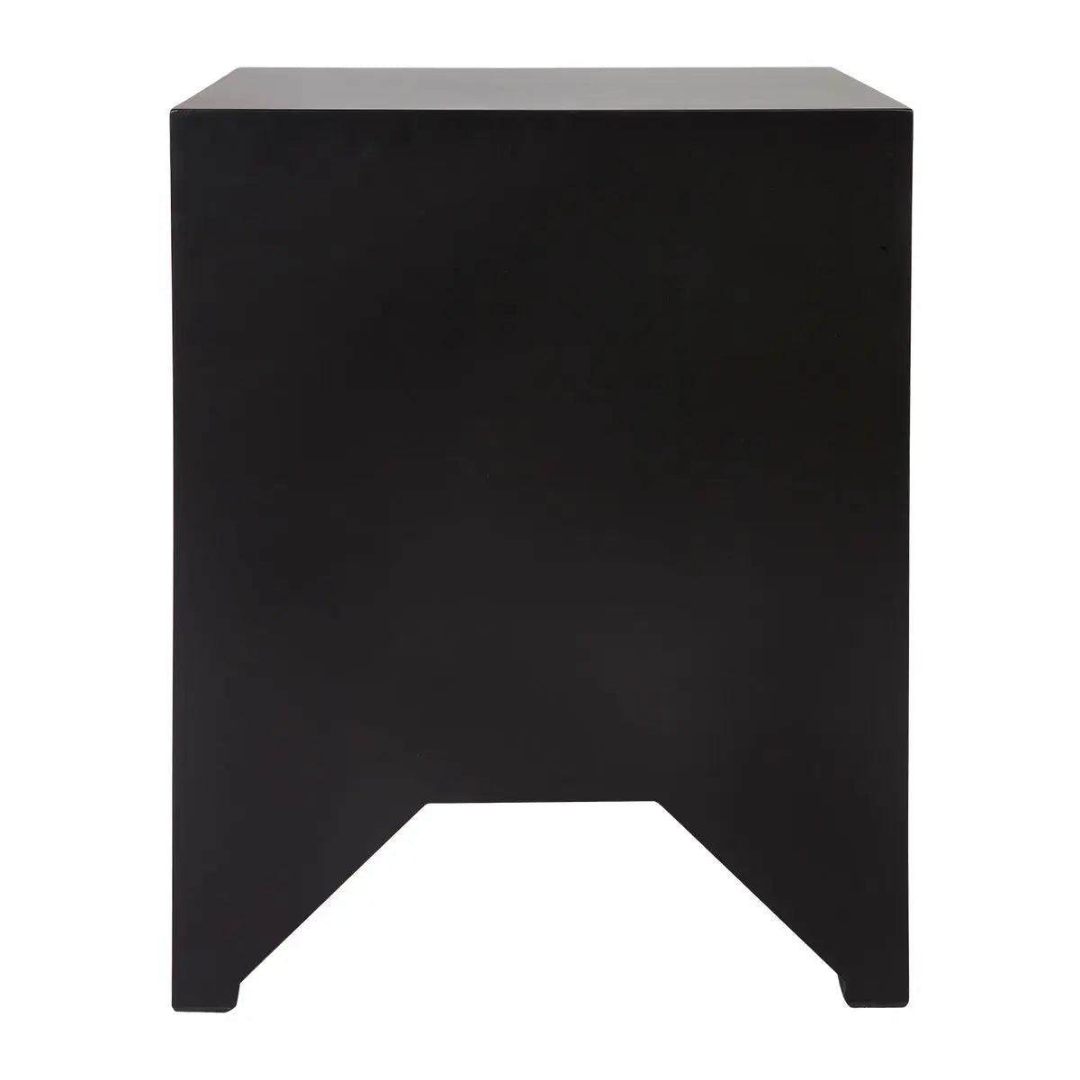 Cafe Lighting & Living Ariana Bedside Table - Small Black - Bedside table326479320294121894 5