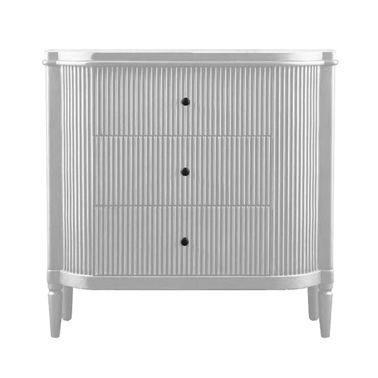 Cafe Lighting & Living Arielle 3 Drawer Chest - White - Chest326249320294121566 1