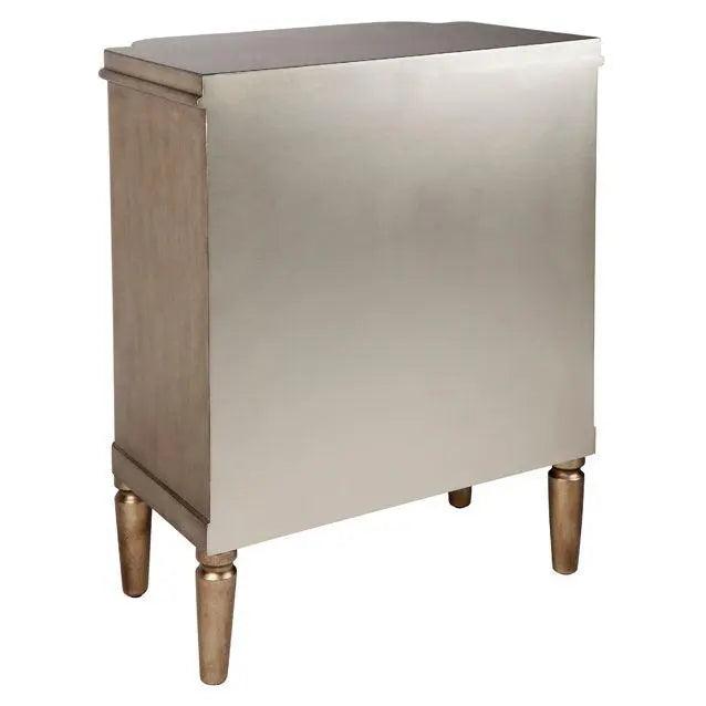 Cafe Lighting & Living Arielle Bedside Table - Antique Gold - Bedside Table315099320294098691 2