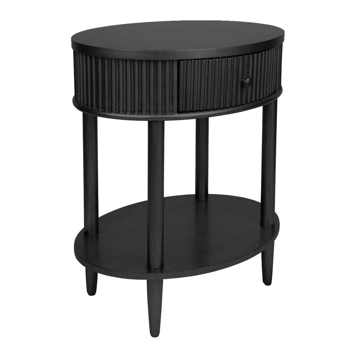 Cafe Lighting & Living Arielle Bedside Table - Small Black - Bedside table325939320294120514 3