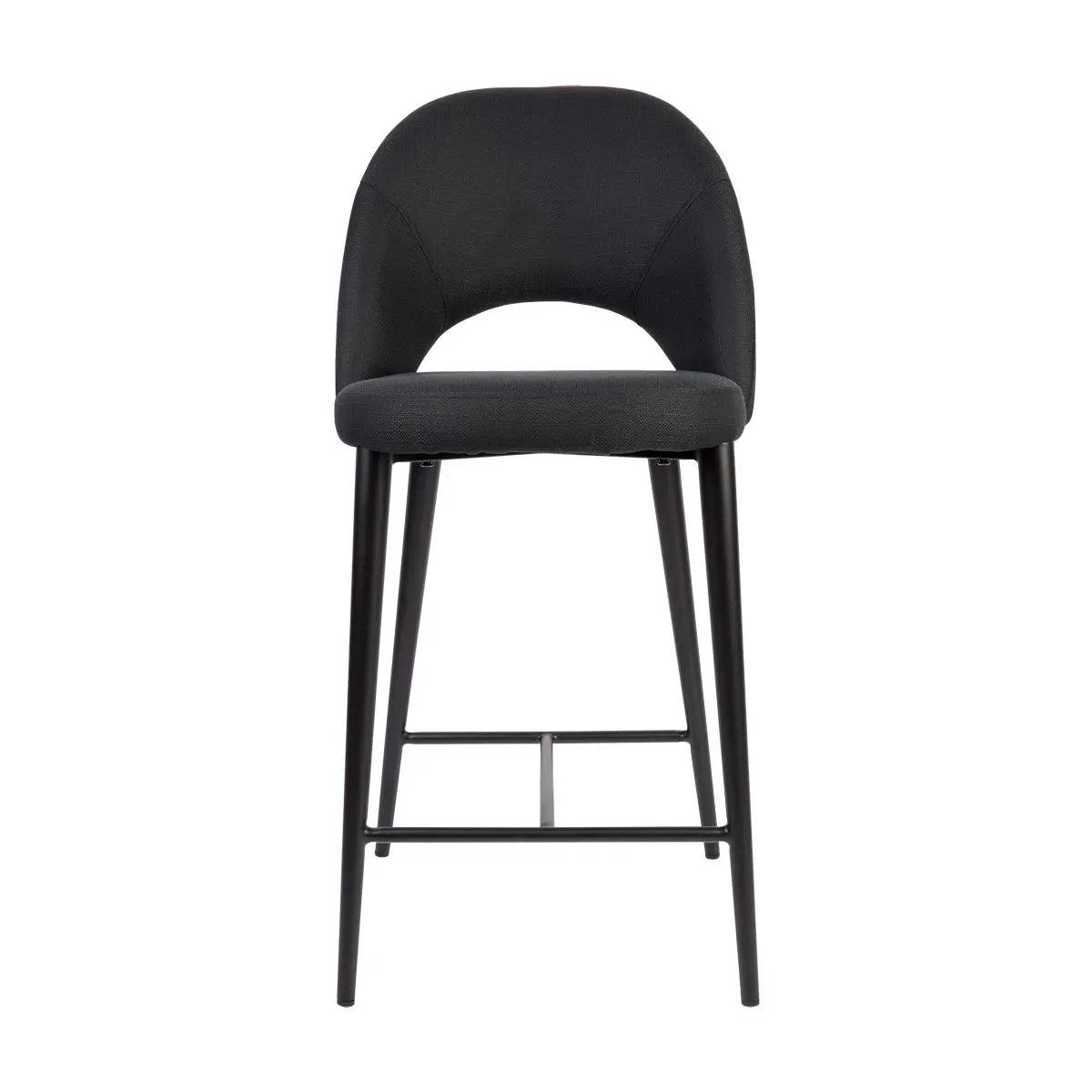 Cafe Lighting & Living Austin Kitchen Stool - Black - Stool325039320294118351 1