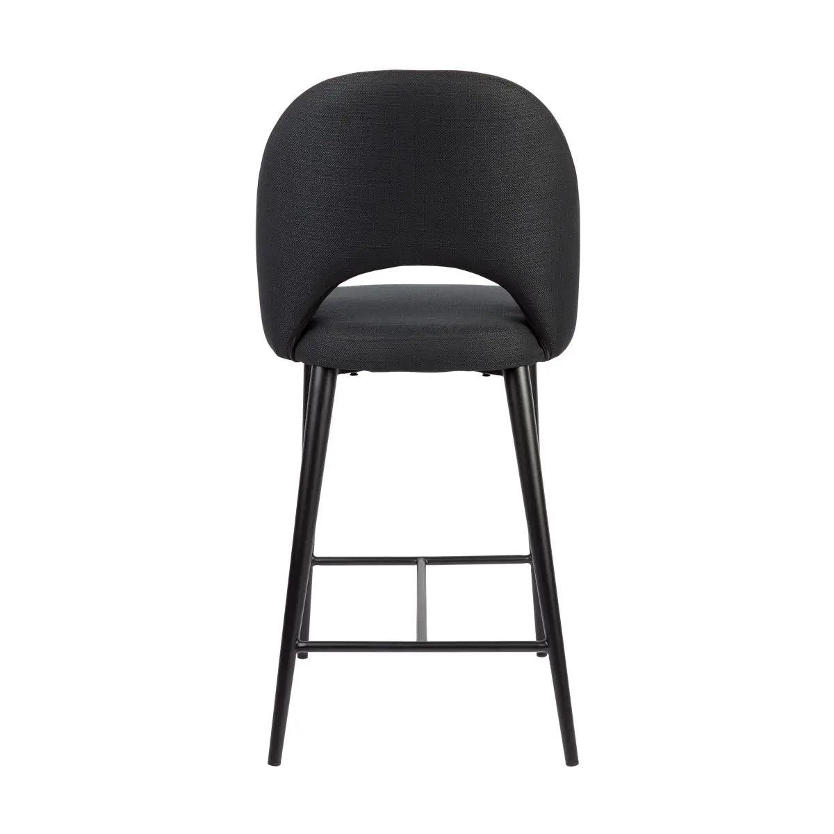 Cafe Lighting & Living Austin Kitchen Stool - Black - Stool325039320294118351 4