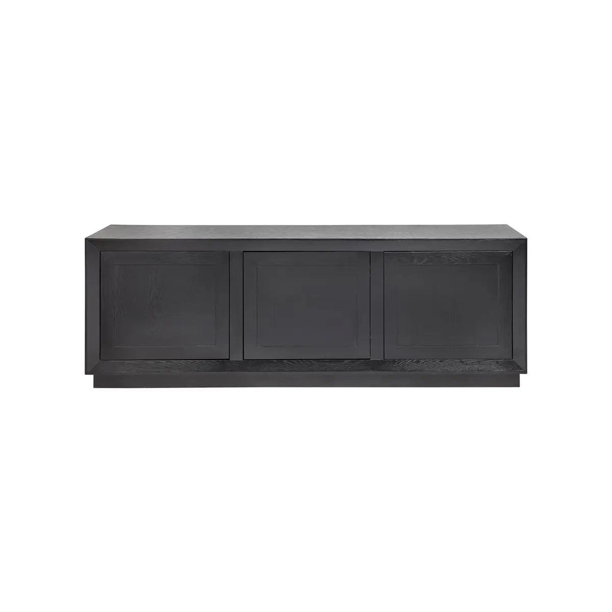 Cafe Lighting & Living Balmain Oak Buffet - Large Black - Buffet323429320294116463 1