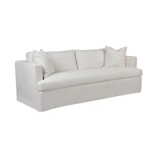 Cafe Lighting & Living Birkshire 3 Seater Slip Cover Sofa - Off White Linen - Sofa322289320294115374 1