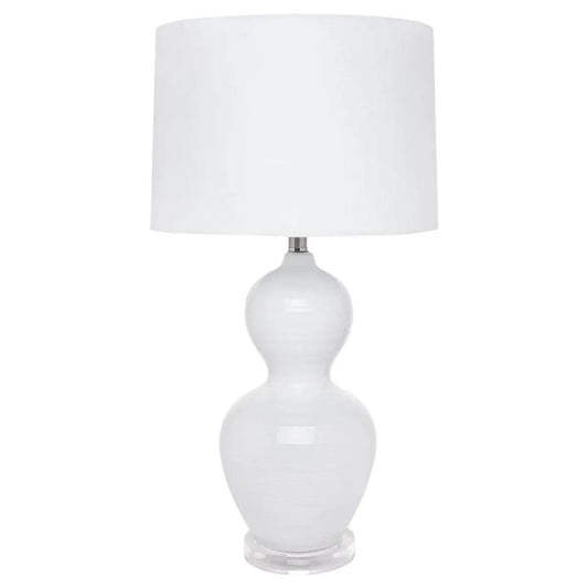 Cafe Lighting & Living Bronte Table Lamp - White - Table Lamp and Shade116149320294095720 1