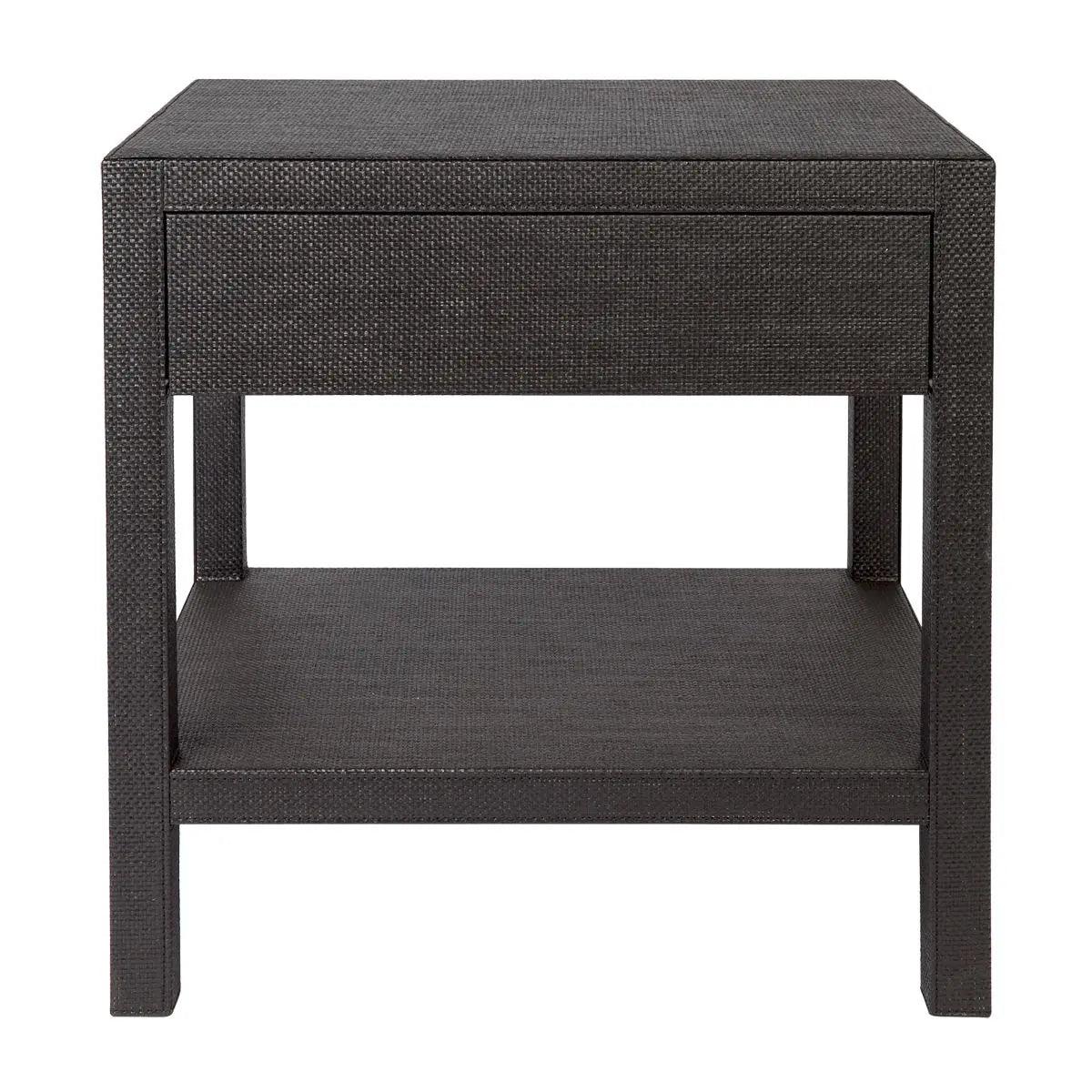 Cafe Lighting & Living Chiswick Bedside Table - Black - Bedside Table324339320294117774 1