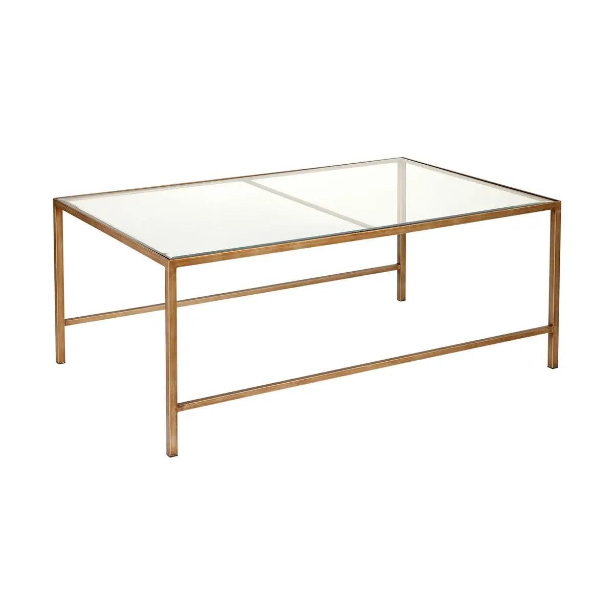 Cafe Lighting & Living Cocktail Glass Nesting Coffee Table - Antique Gold - Coffee Table324069320294117378 3