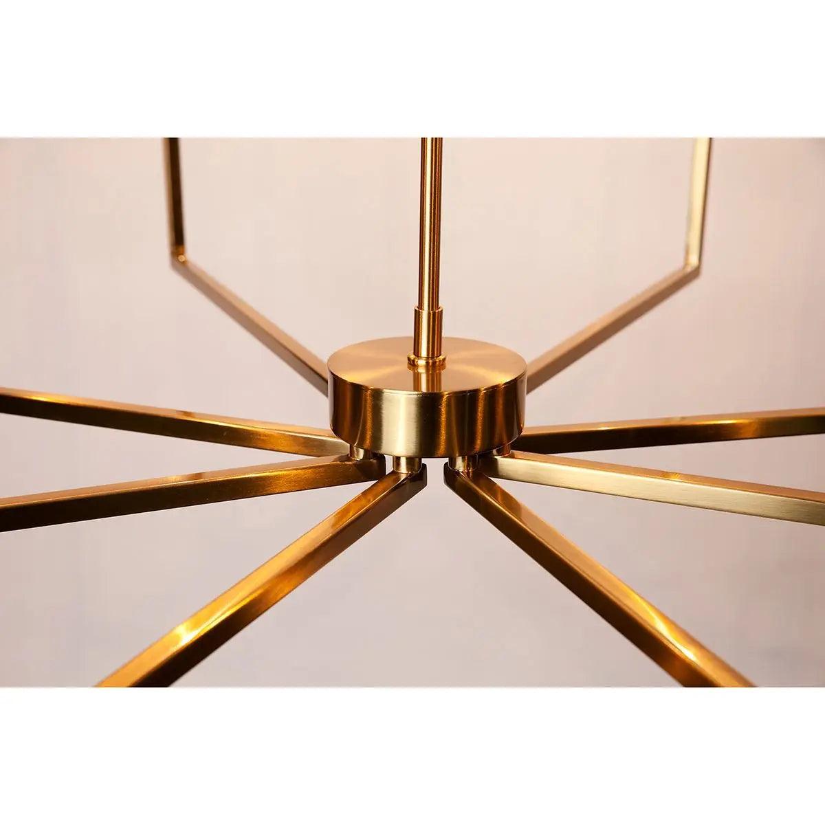 Cafe Lighting & Living Cohen Chandelier - Brass - Chandelier207019320294116692 5