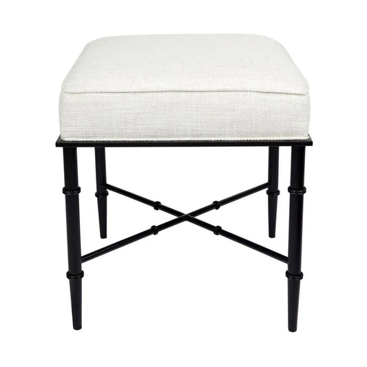 Cafe Lighting & Living Hacienda Stool - Natural Linen - Stool319099320294108284 1