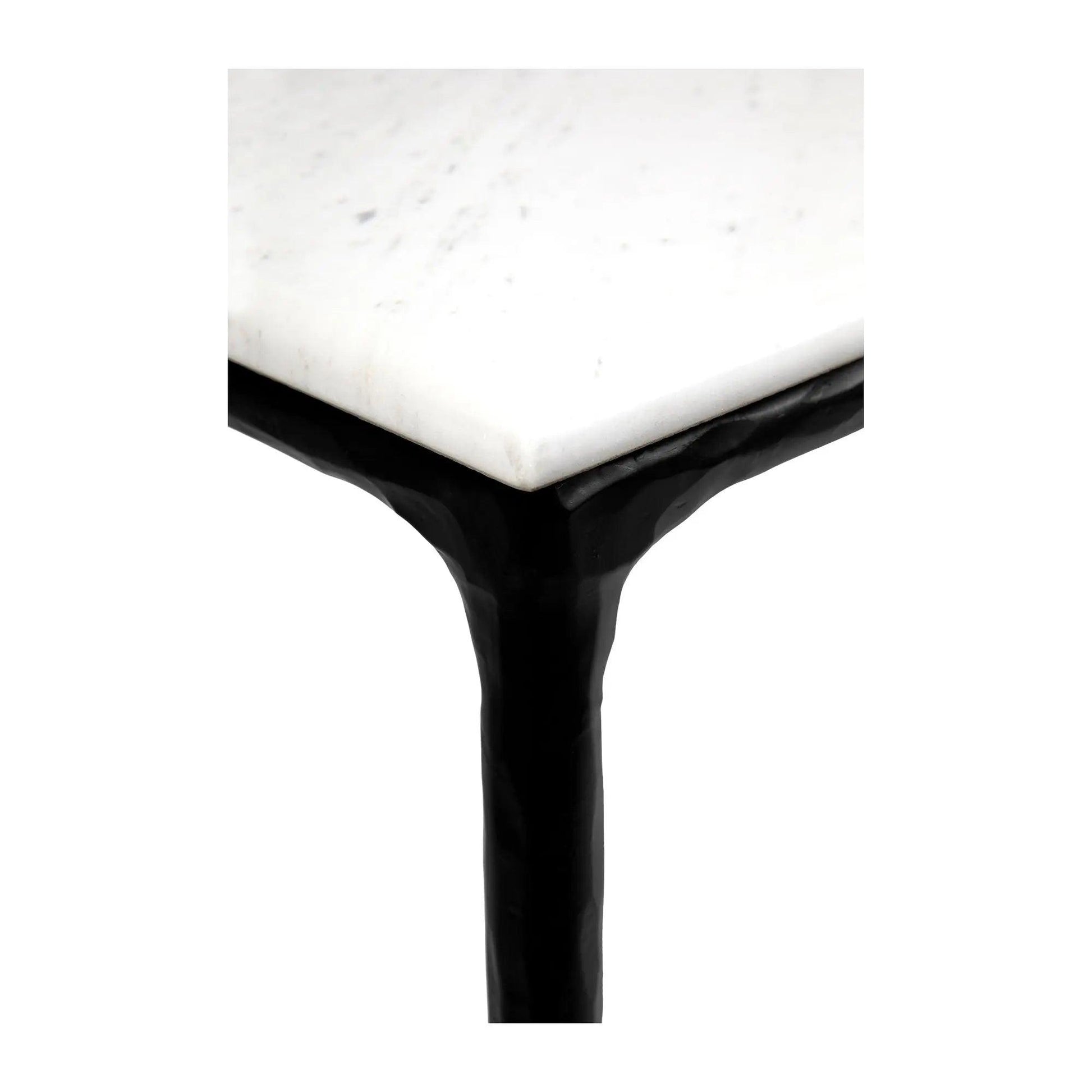 Cafe Lighting & Living Heston Marble Console Table - Medium Black - Console TableB322809320294115718+9320294115725 4