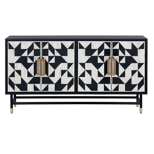 Cafe Lighting & Living Huxley Bone Inlay Buffet - Cabinet327329320294123164 1