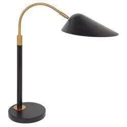 Cafe Lighting & Living Kenya Desk Lamp - Black-Lamp Base and Lamp Shade-Cafe Lighting & Living-Prime Furniture