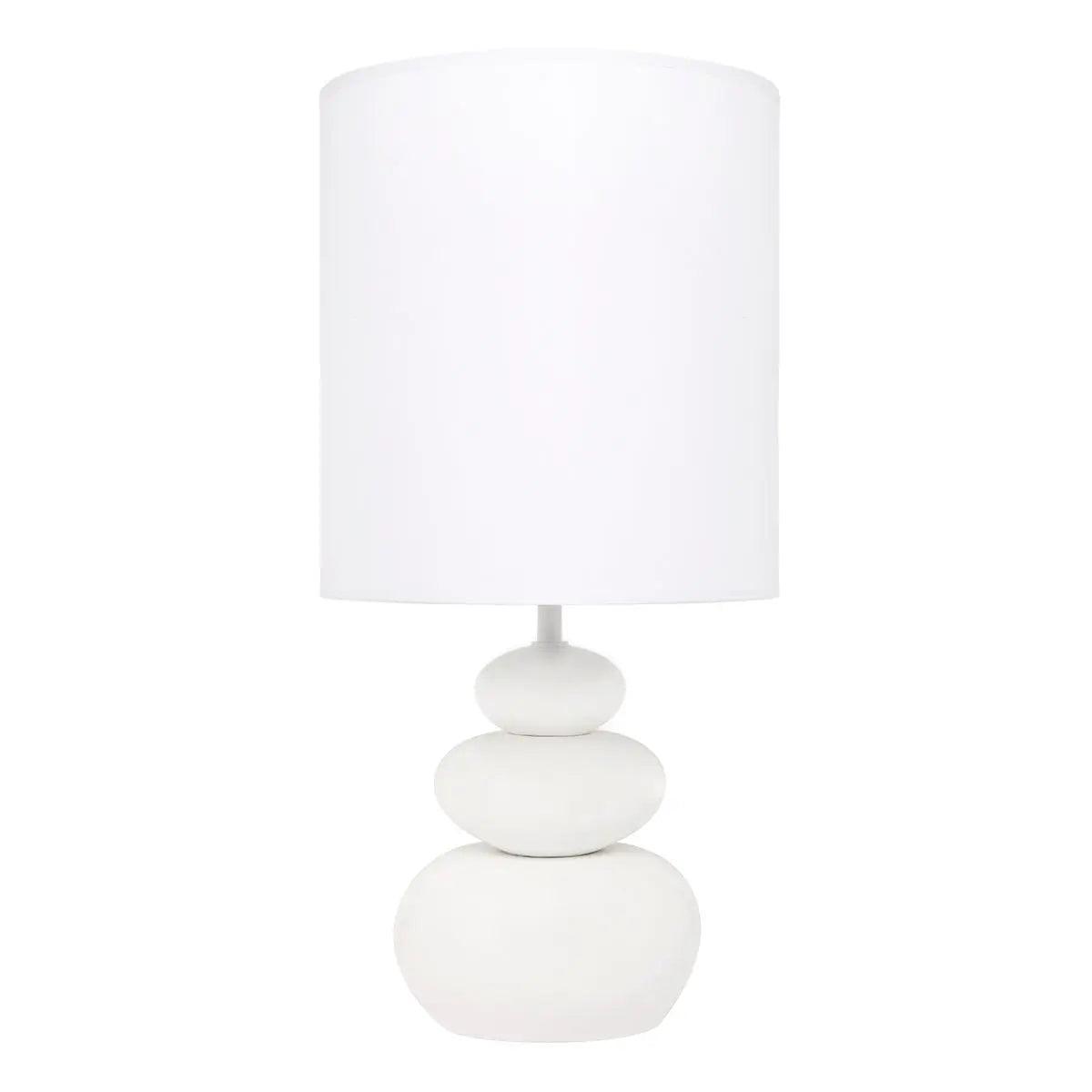 Cafe Lighting & Living Koa Table Lamp - White Matte Ceramic - Base and Shade122319320294121931 1