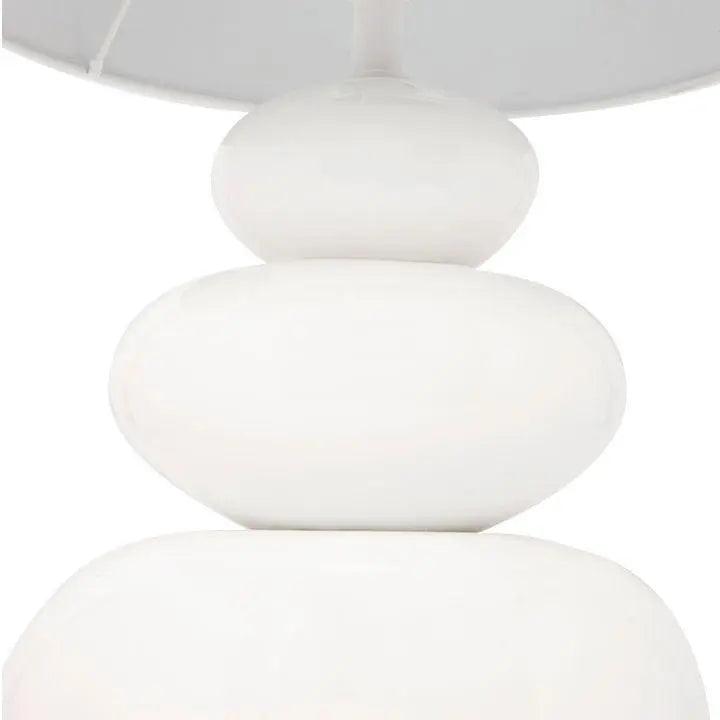 Cafe Lighting & Living Koa Table Lamp - White Matte Ceramic - Base and Shade122319320294121931 2