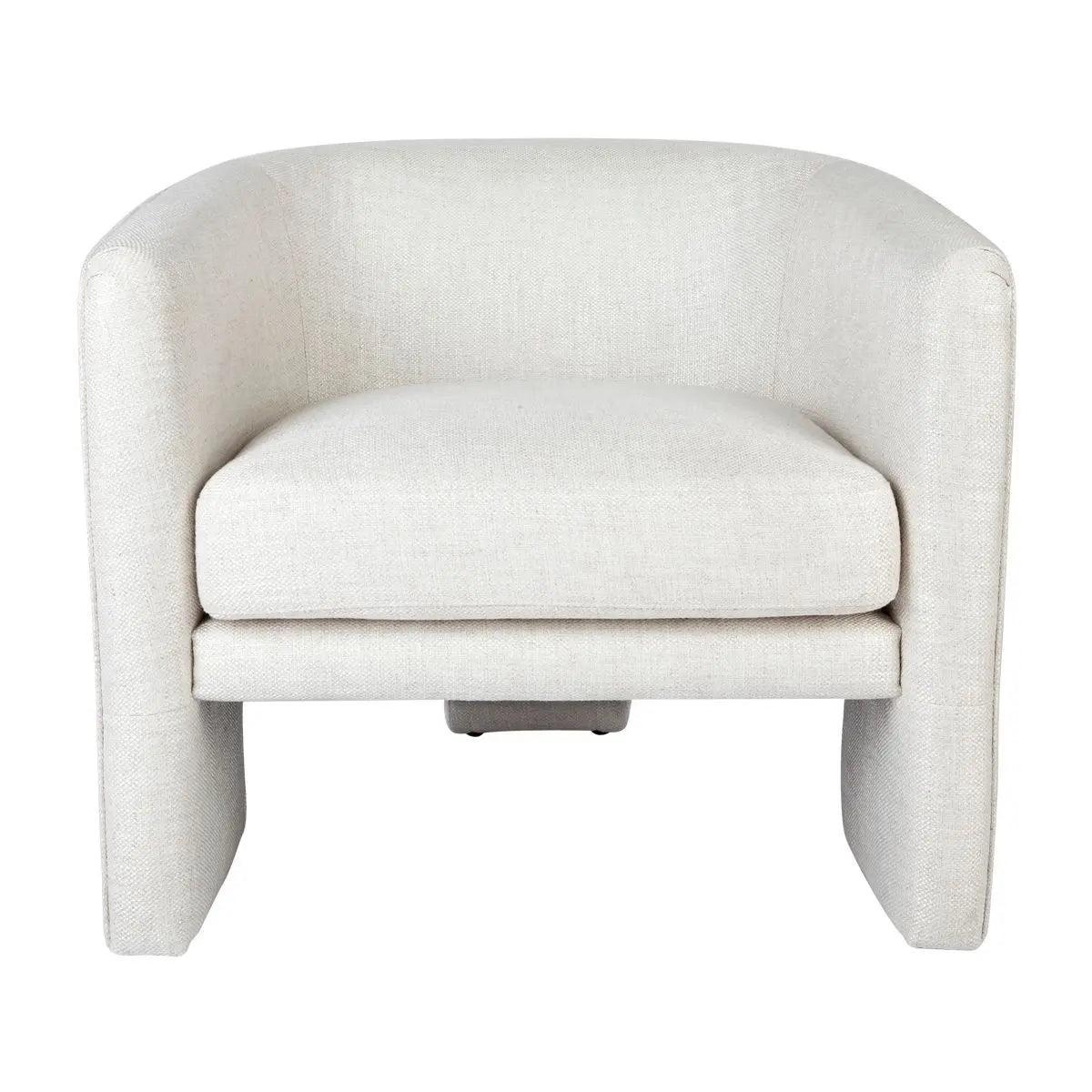 Cafe Lighting & Living Kylie Occasional Chair - Natural Linen - Chair324539320294119853 3