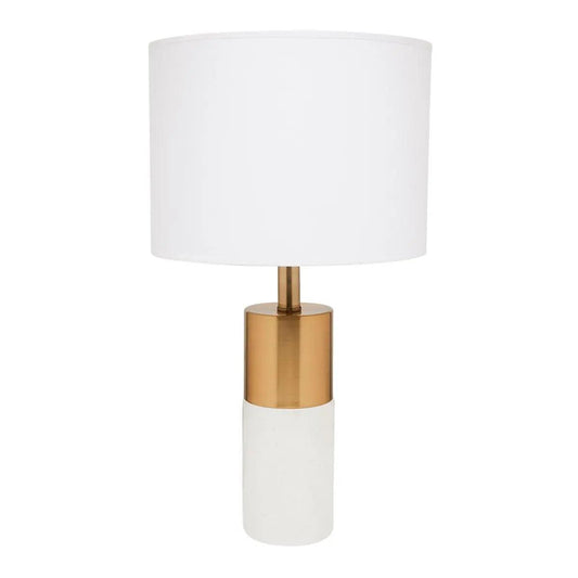 Cafe Lighting & Living - Lane Table Lamp - White - Table Lamp and Shade122269320294117859 1