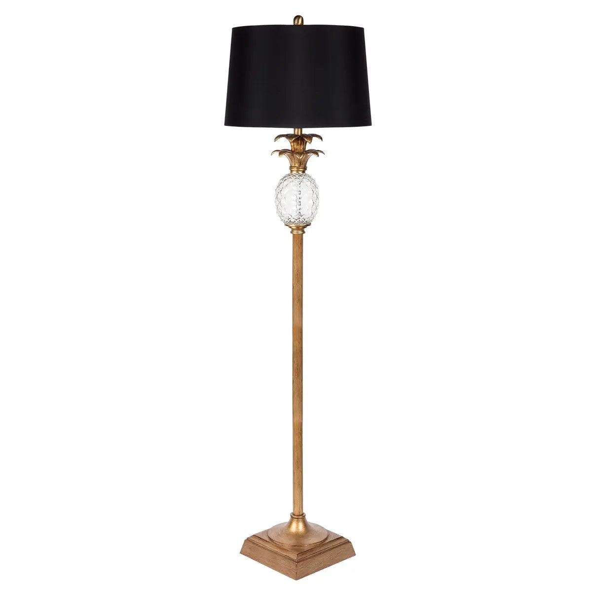 Cafe Lighting & Living Langley Floor Lamp - Antique Gold - Floor Lamp and Shade116189320294110485 3