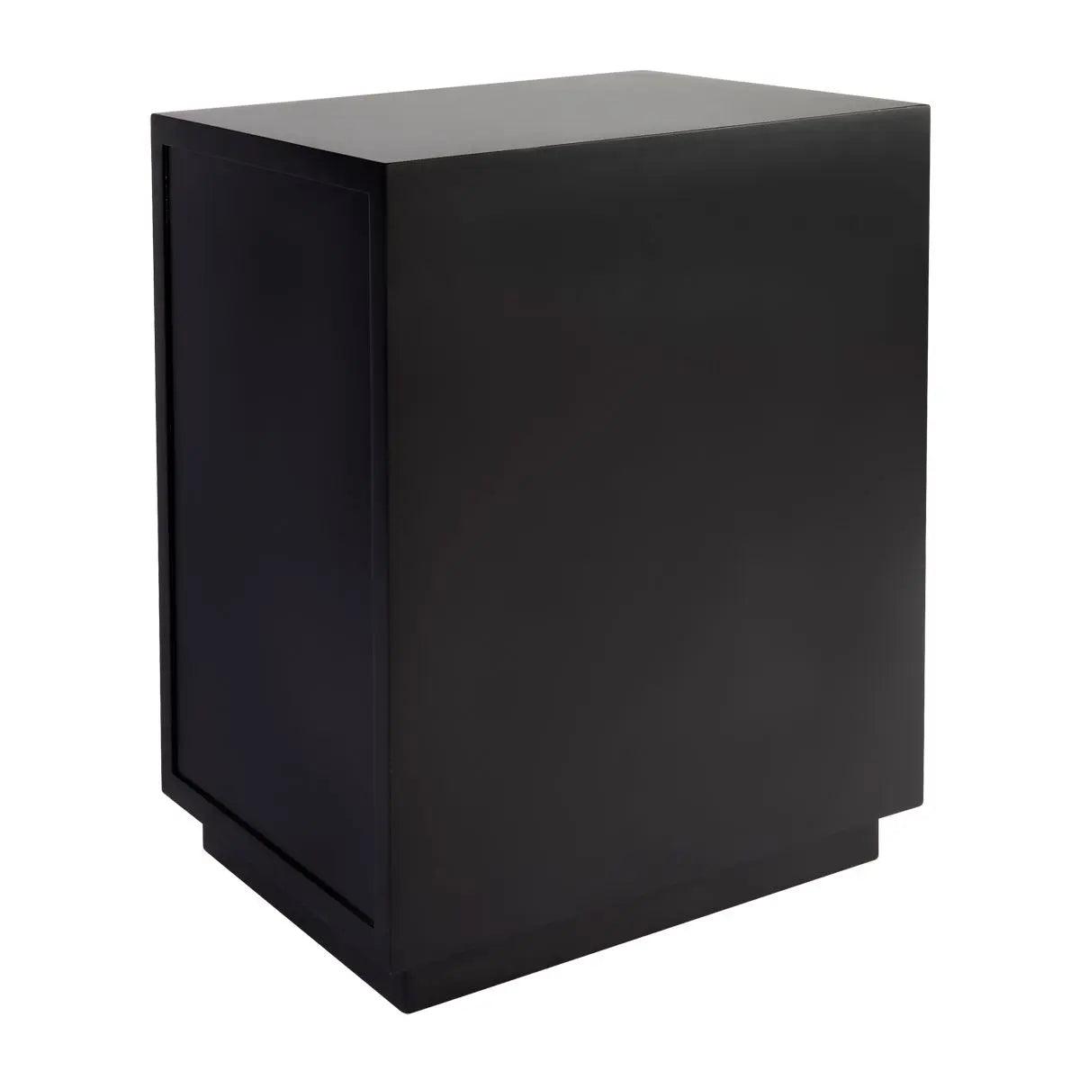 Cafe Lighting & Living Logan Bedside Table - Black - Bedside Table324479320294119846 4