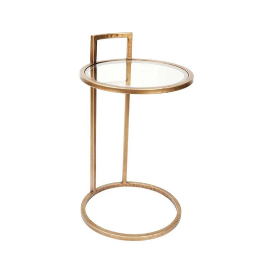 Cafe Lighting & Living Maxie Side Table - Antique Gold 32316 - Side Table323169320294117439 1