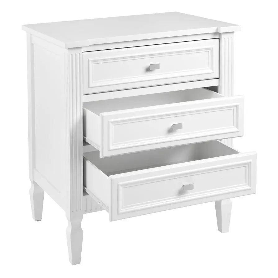 Cafe Lighting & Living Merci Bedside Table - Large White - Bedside Table309669320294091135 4