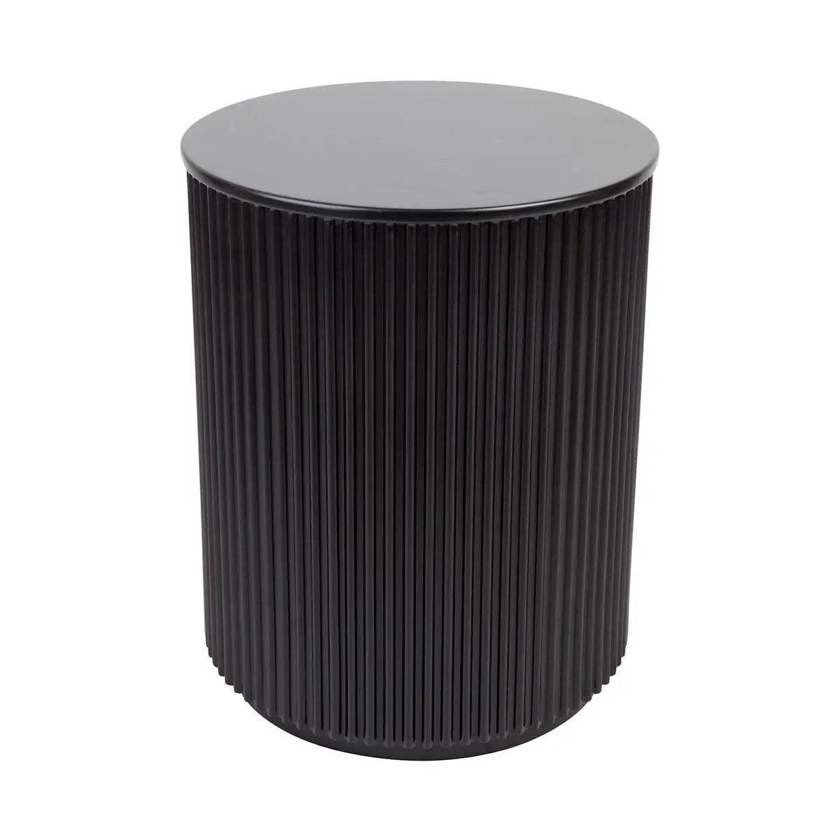 Cafe Lighting & Living Nomad Round Side Table - Black - Side Table322989320294119792 1