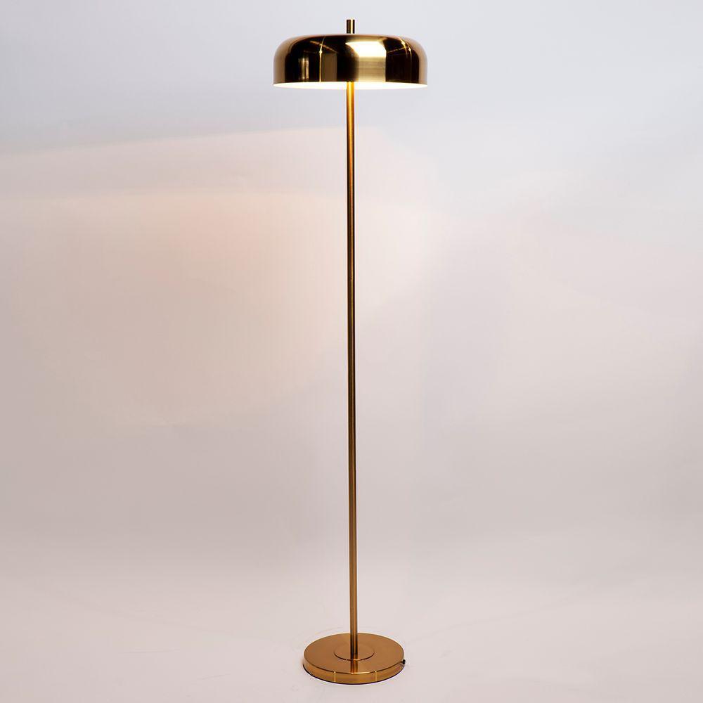 Cafe Lighting & Living Sachs Floor Lamp Polished Brass - Floor Lamp and Shade123109320294122235 3