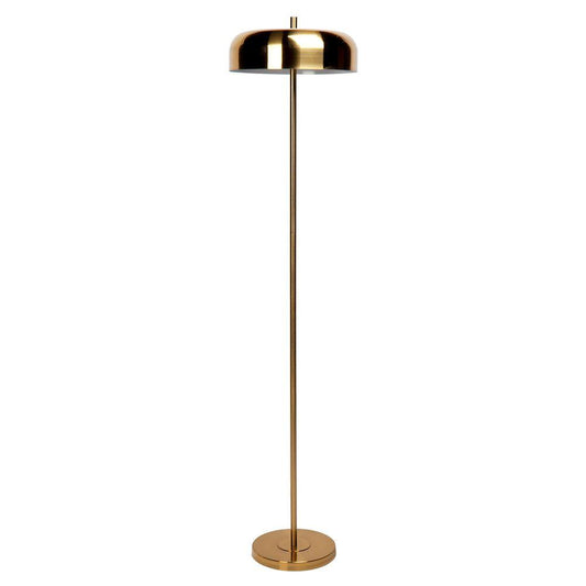 Cafe Lighting & Living Sachs Floor Lamp Polished Brass - Floor Lamp and Shade123109320294122235 1