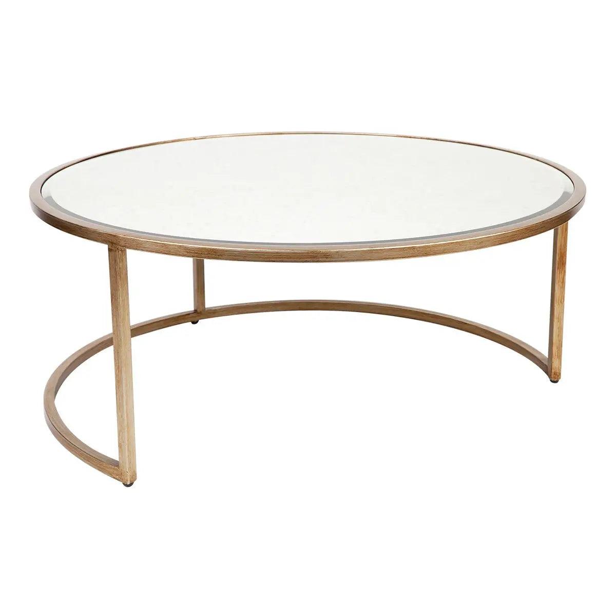 Cafe Lighting & Living Serene Nesting Coffee Tables - Antique Gold - Coffee Table324879320294119259 3