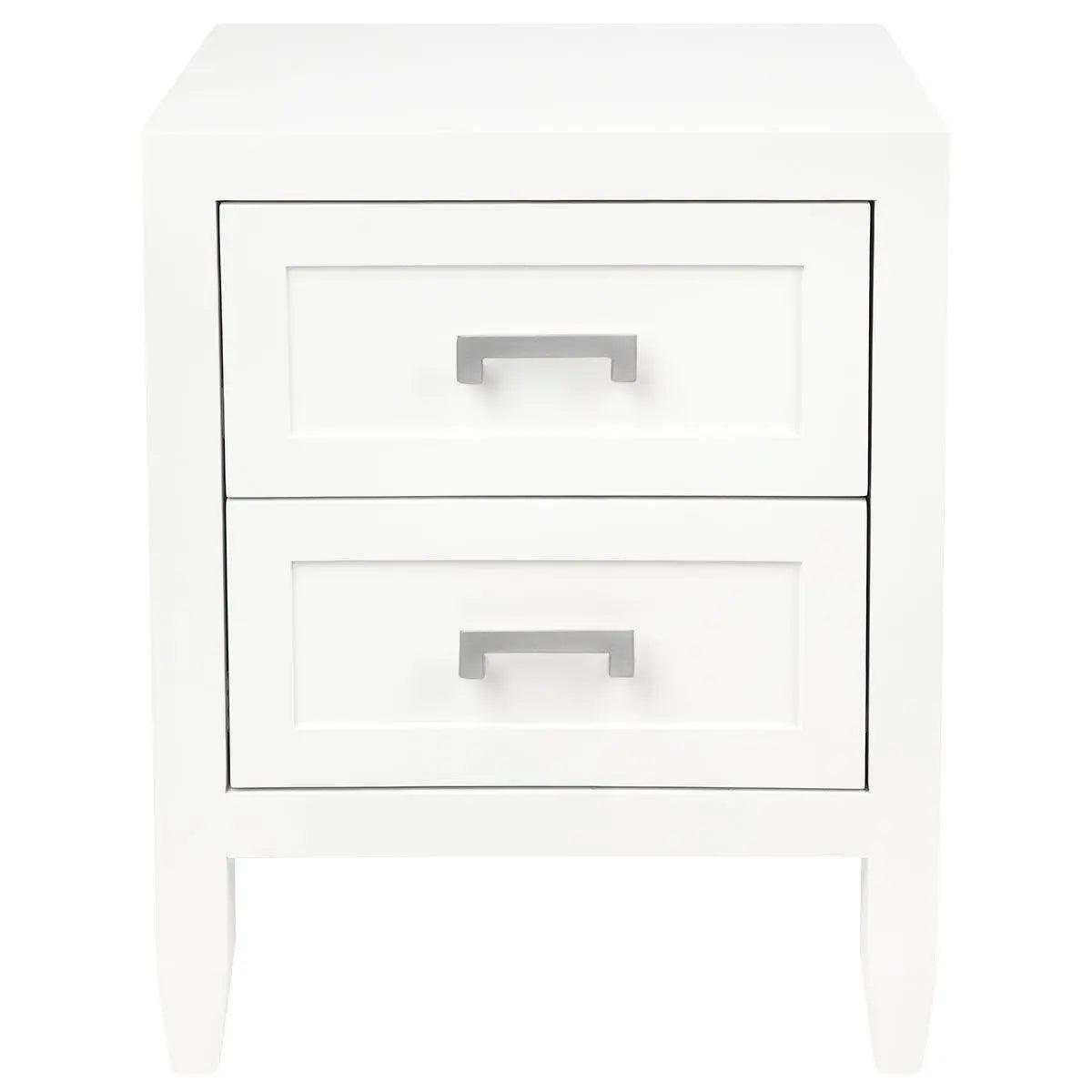 Cafe Lighting & Living Soloman Bedside Table - Small White - Bedside Table321779320294114575 6