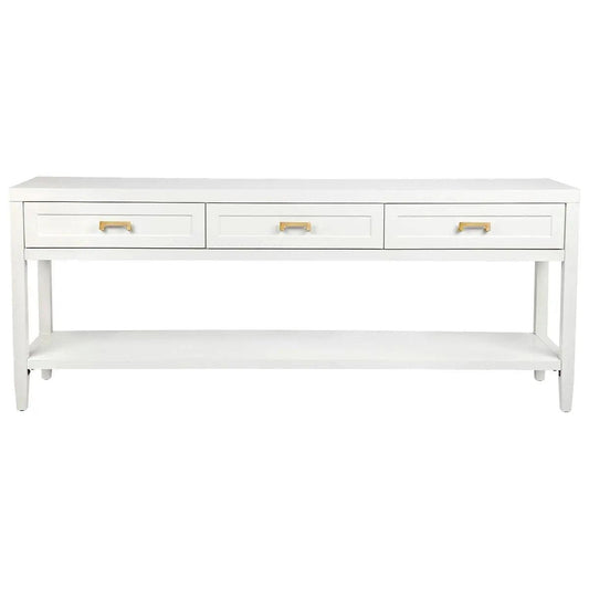 Cafe Lighting & Living Soloman Console Table - Large White - Console Table321759320294114551 1