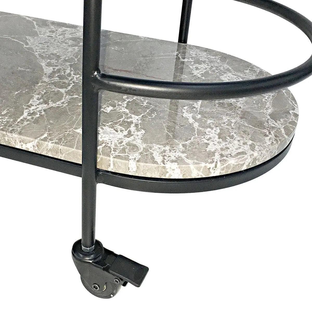 Cafe Lighting & Living Southside Marble Drinks Trolley - Trolley324009320294118047 7