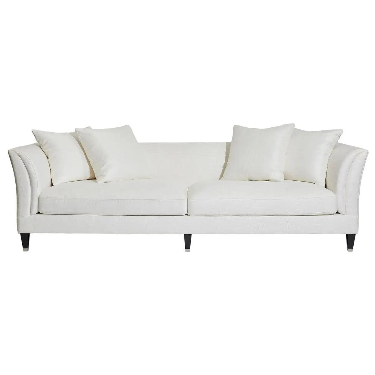 Cafe Lighting & Living Tailor 3 Seater Sofa - Ivory Linen - Sofa319859320294110997 1