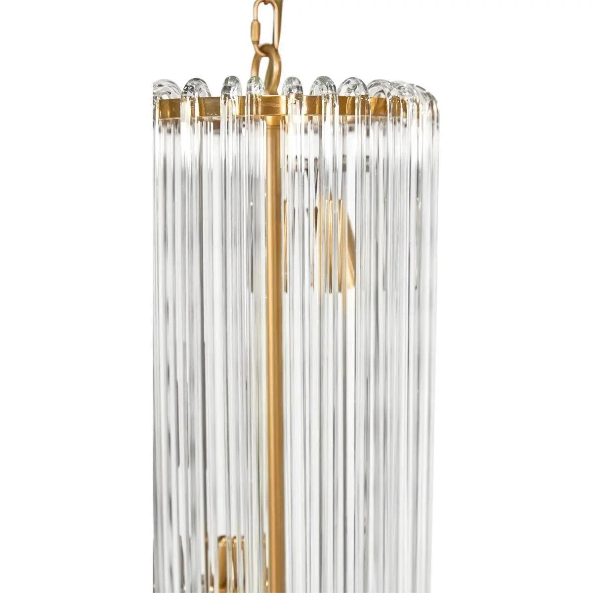 Cafe Lighting & Living Zara Pendant - Long Brass - Pendant206789320294113646 3