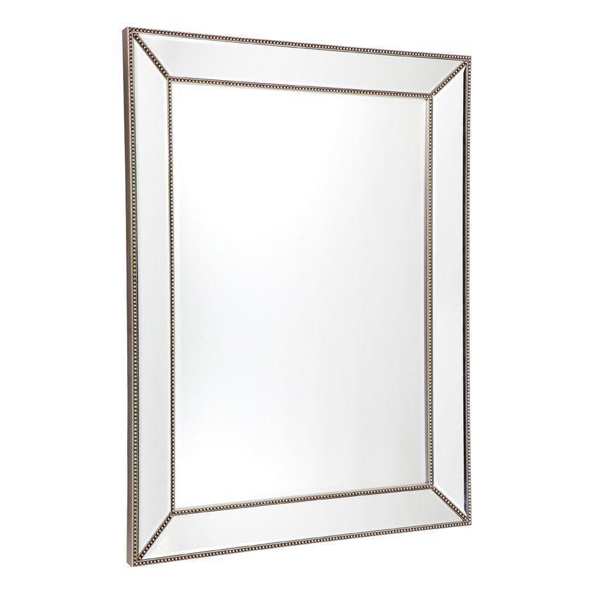 Cafe Lighting & Living Zeta Wall Mirror - Large Antique Silver-Mirror-Cafe Lighting & Living-Prime Furniture