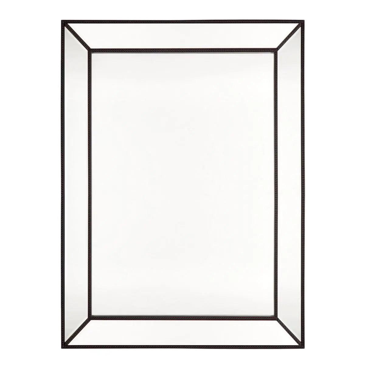 Cafe Lighting & Living Zeta Wall Mirror - Large Black - Mirror403829320294109786 1