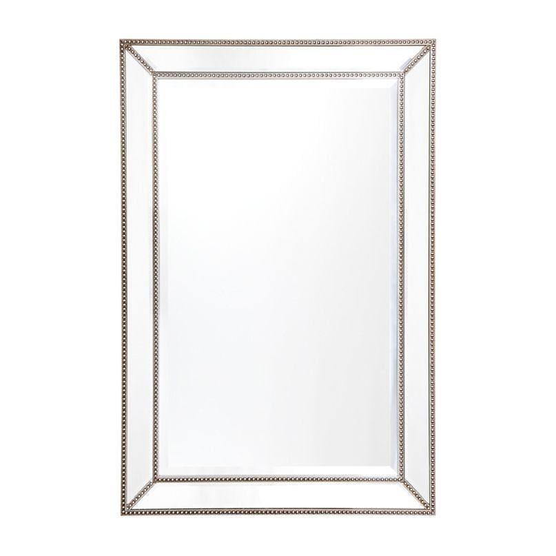 Cafe Lighting & Living Zeta Wall Mirror - Medium Antique Silver-Mirror-Cafe Lighting & Living-Prime Furniture